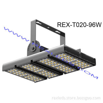 Toughened Glass 96w Led Tunnel Light Luminous Efficiency &gt; 95lm/w / 60hz Voltage